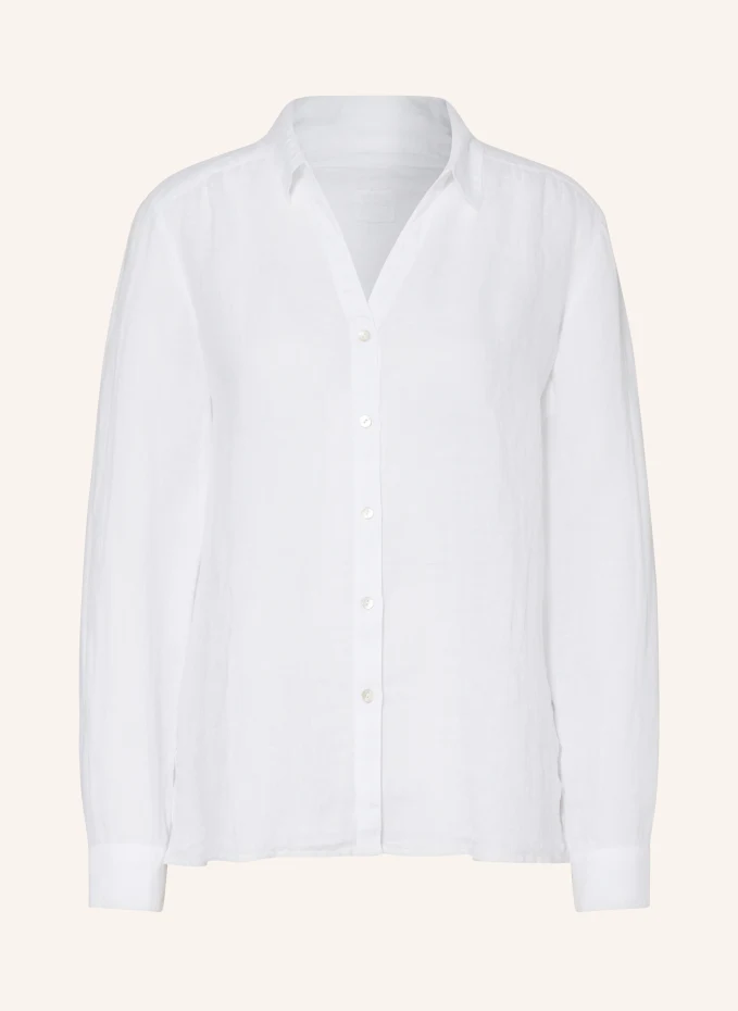 Льняная блузка 120%Lino, белый