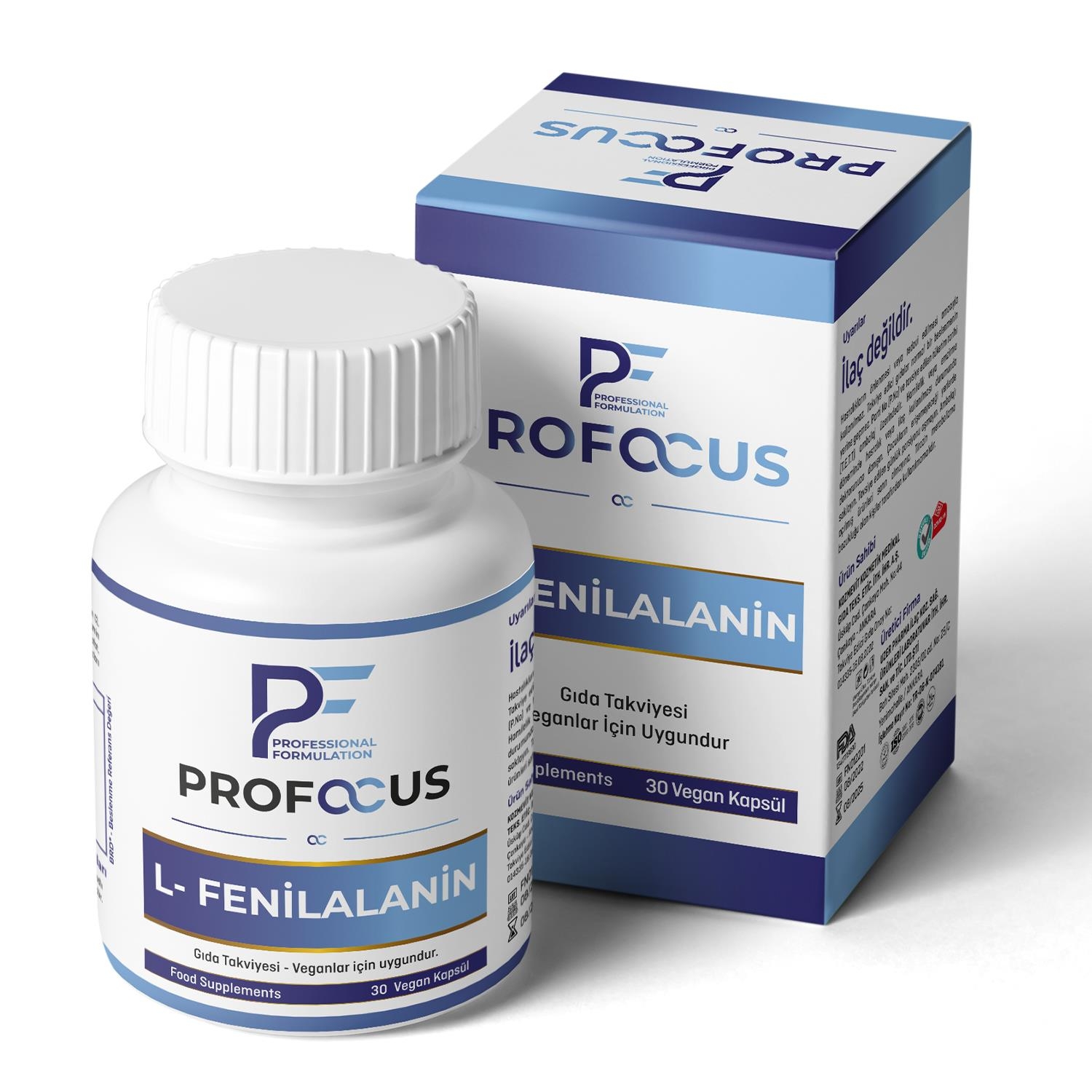 цена PF ProFocus L-фенилаланин 30 веганских капсул