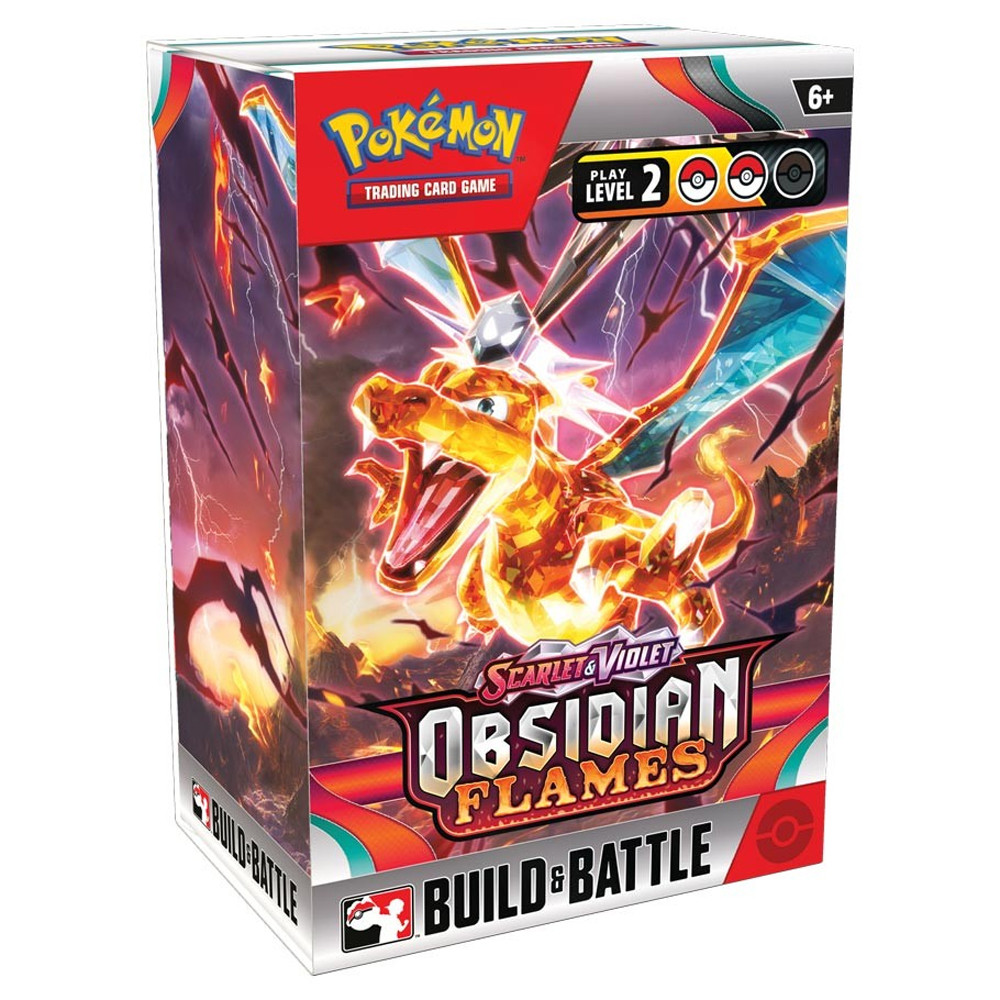 

Карточная игра The Pokemon Company Int'l Pokemon TCG: Scarlet & Violet: Obsidian Flames - Build & Battle Box