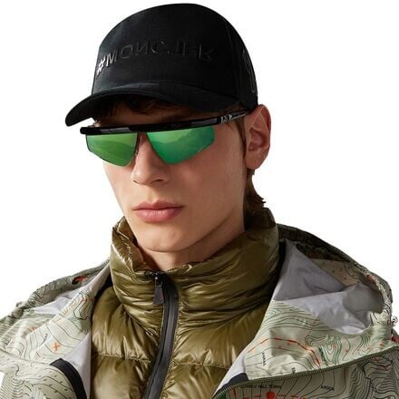 

Габардиновая бейсболка Moncler Grenoble, черный