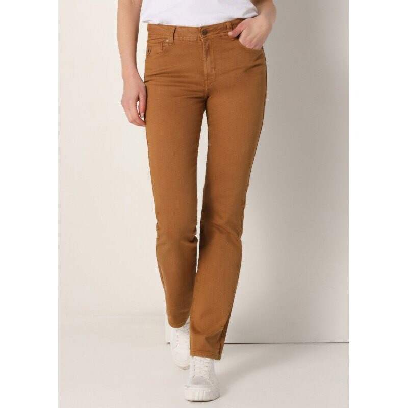 

Брюки Lois Jeans Straight Fit Low Waist, коричневый