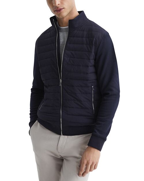 

Стеганая куртка Flintoff интерлок REISS, цвет Blue
