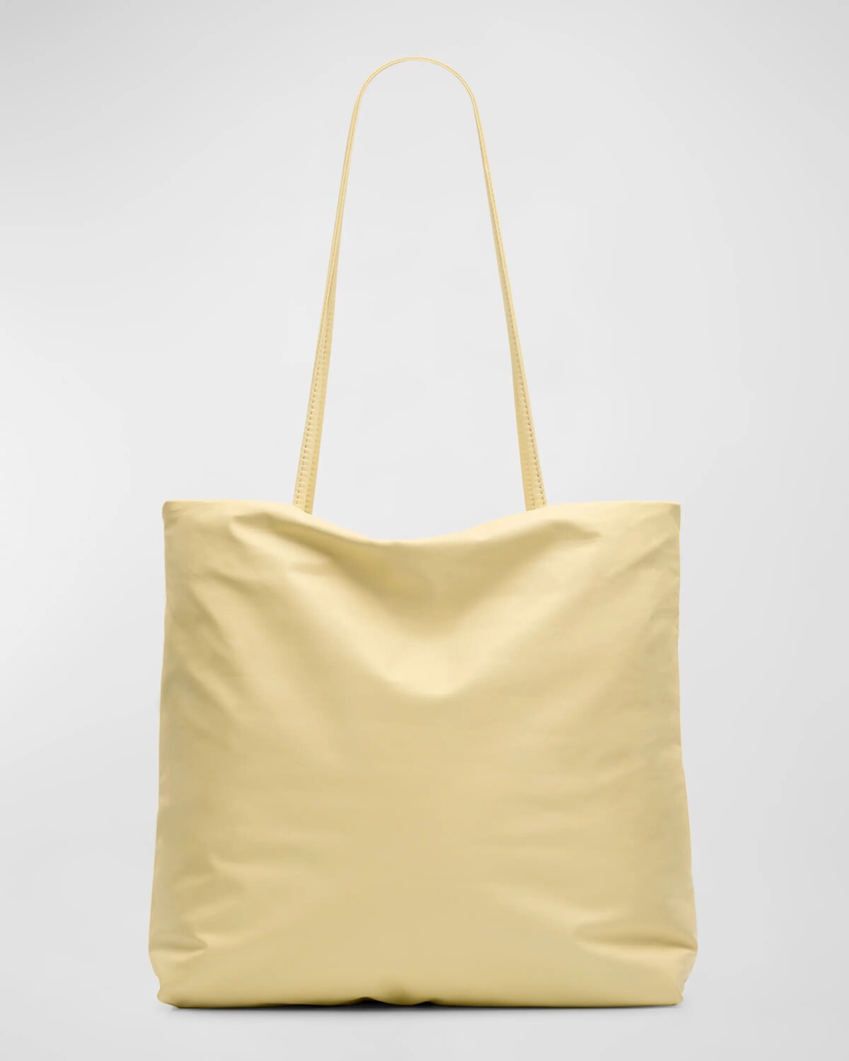 

Сумка-тоут Pim из светлой кожи наппа The Row, цвет Light Yellow