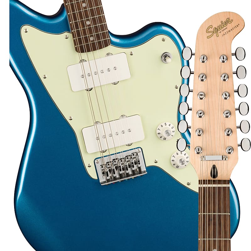 

Электрогитара Squier Paranormal Jazzmaster XII 12-String Electric Guitar - Lake Placid Blue