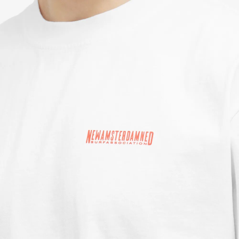 New Amsterdam Surf Association Туристическая футболка наса, белый