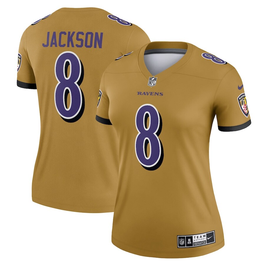 

Джерси Nike Baltimore Ravens, золотой