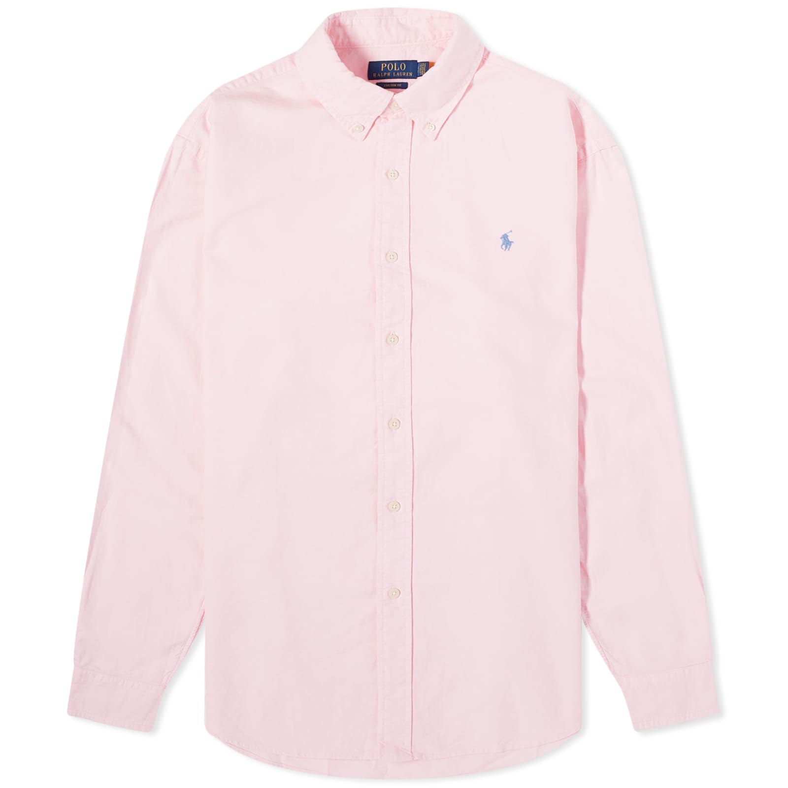 Рубашка Polo Ralph Lauren Garment Dyed Oxford, цвет Carmel Pink рубашка меч garment dyed grey