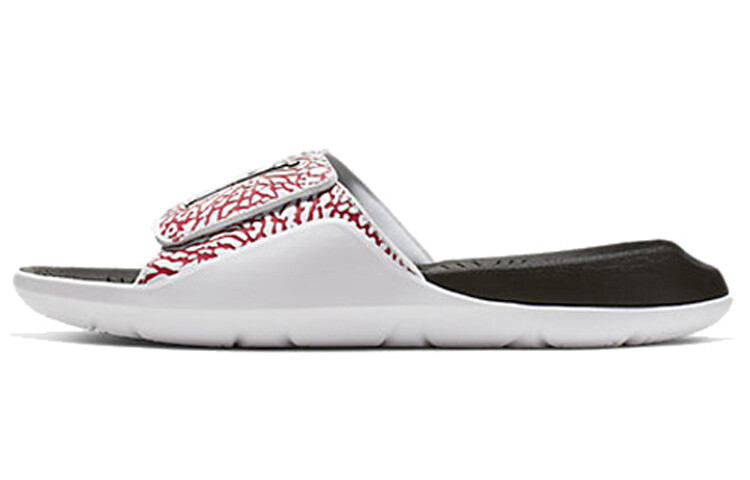 

Jordan Hydro 7 V2 'Gym Red' Черный/Белый/Gym Red