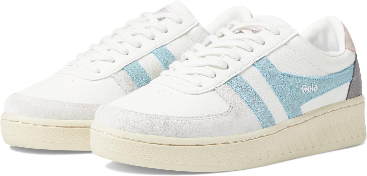 

Кроссовки Grandslam Trident Gola, цвет White/Powder Blue/Blossom