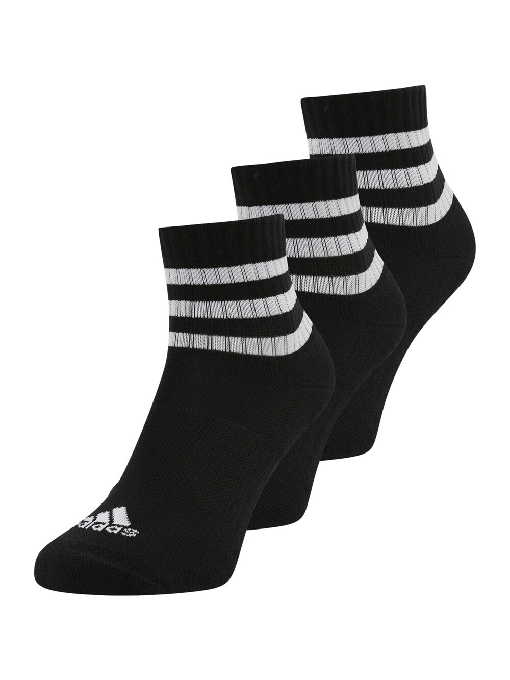 

Спортивные носки ADIDAS SPORTSWEAR 3-Stripes Cushioned, черный