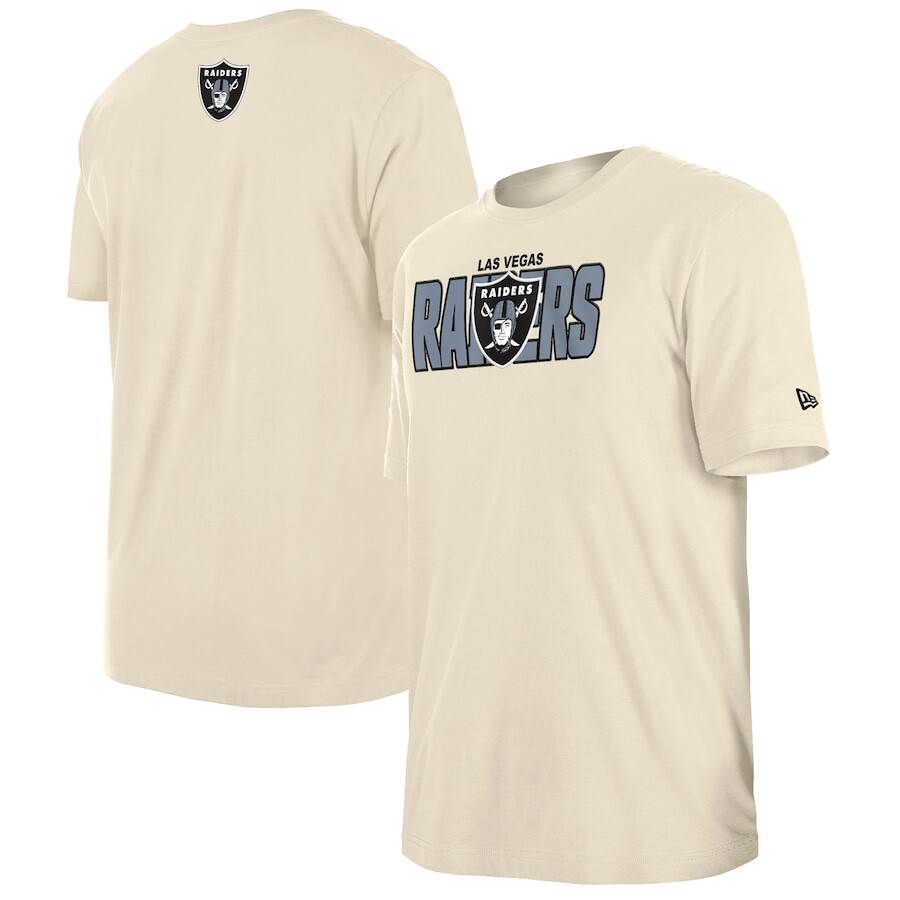 

Футболка с коротким рукавом New Era Las Vegas Raiders, кремовый