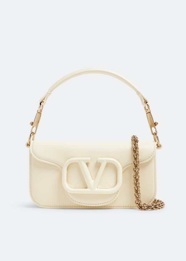 

Сумка через плечо Valentino Garavani Locò Small, белый