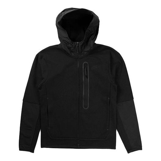 Куртка Nike Sports Casual Hooded Jacket For Men Black, черный spring autumn men s jacket casual loose outdoor sports hooded jacket windbreaker fashion streetwear jackets for men outerwear