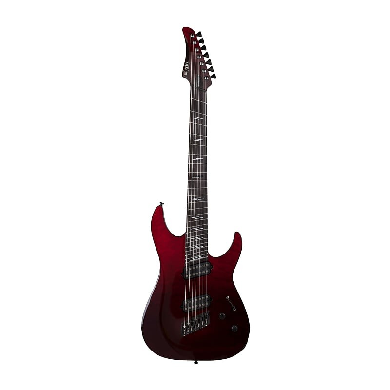 

Электрогитара Schecter Reaper-7 Elite Multiscale 7-String Electric Guitar with Quilted Mahogany Body