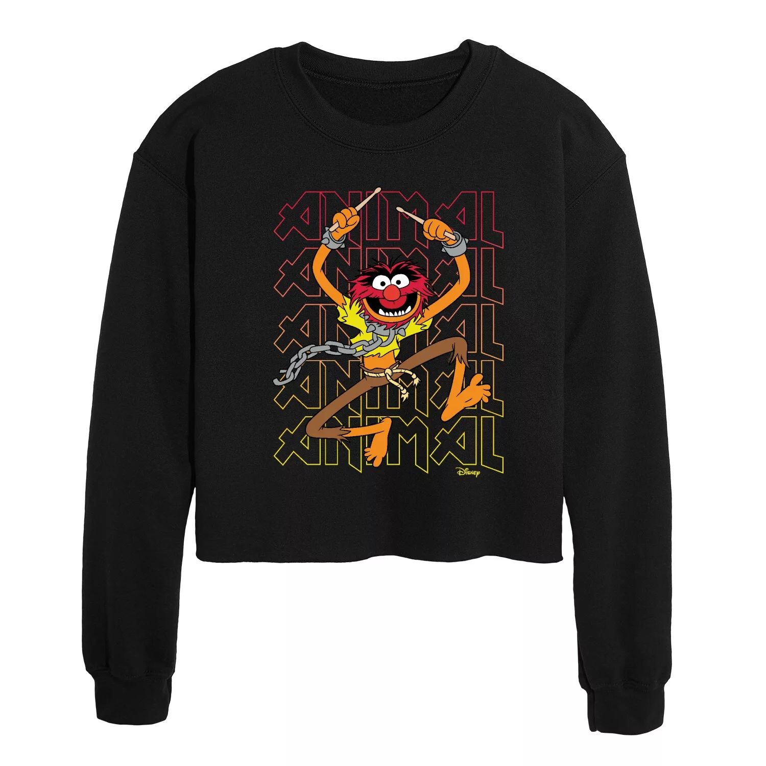

Укороченный флис с изображением животных Disney's The Muppets Juniors Licensed Character