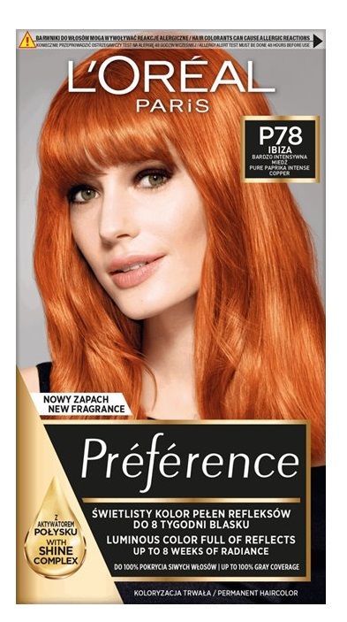 L’Oréal Preference P78 Ibiza краска для волос, 1 шт.