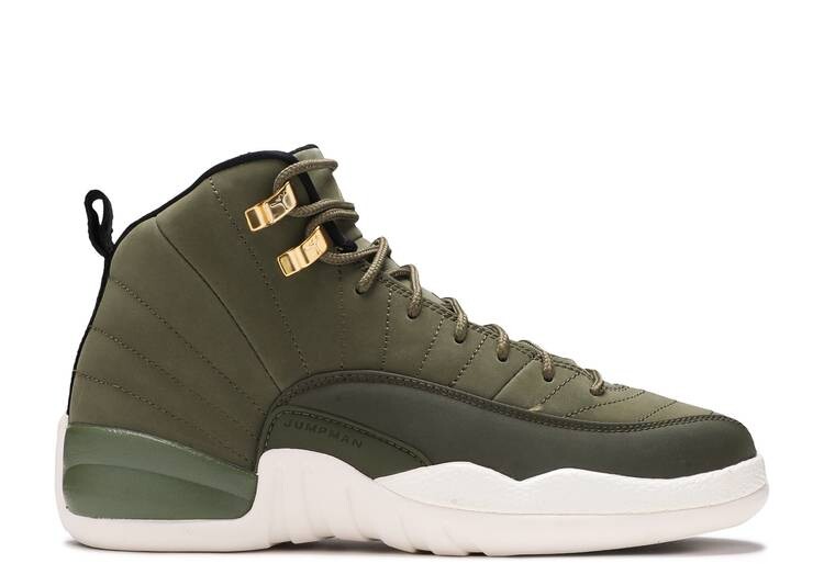 

Кроссовки AIR JORDAN 12 RETRO CP3 GS 'CLASS OF 2003', оливковый