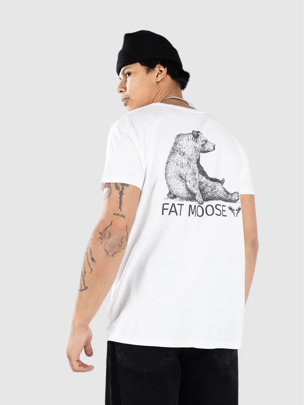 

Футболка Тейт Fat Moose, белый