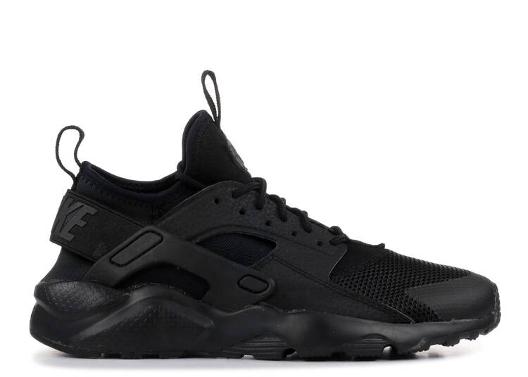 

Кроссовки Nike AIR HUARACHE ULTRA GS 'TRIPLE BLACK', черный