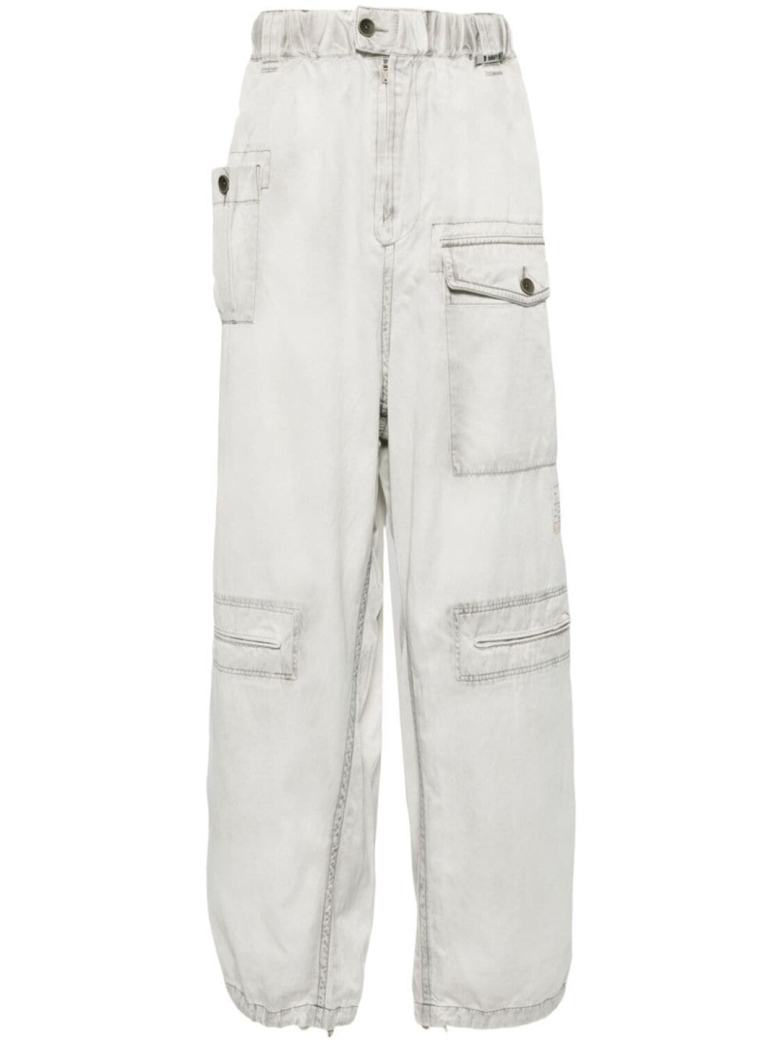

Maison Mihara Yasuhiro брюки карго RC-twill, серый