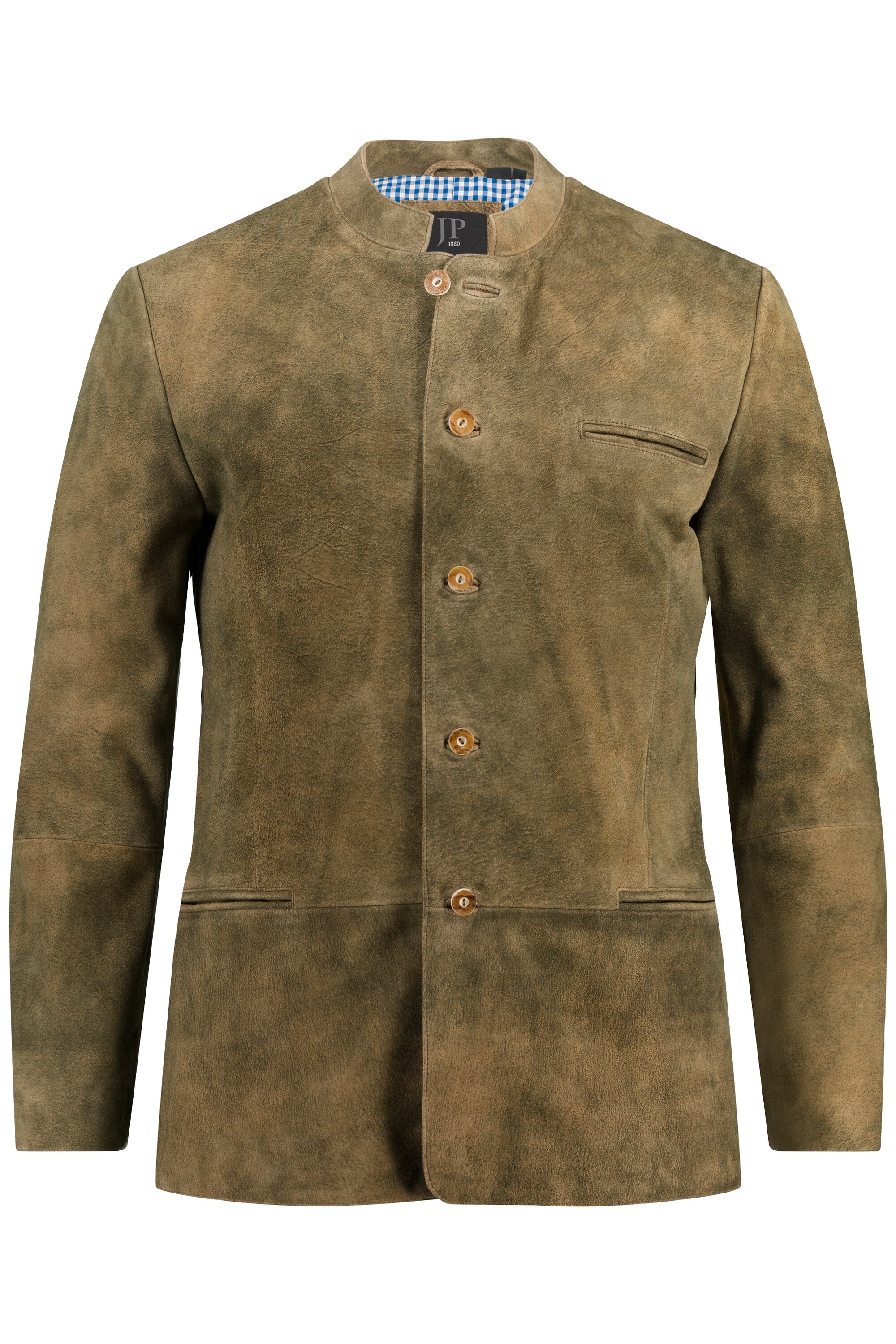 Кожаная куртка JP1880, цвет moos