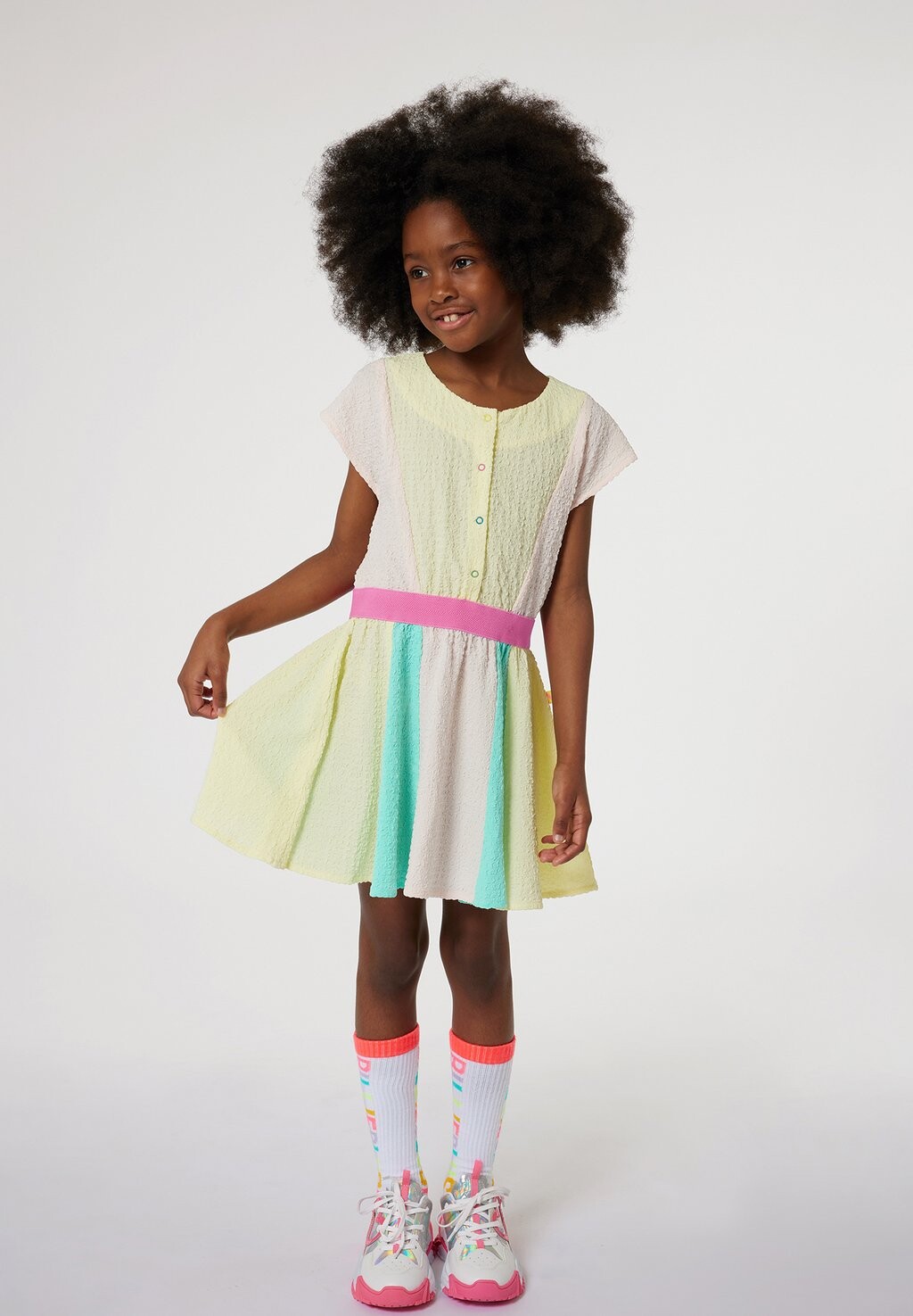 

Дневное платье SHORT SLEEVED Billieblush, цвет straw yellow