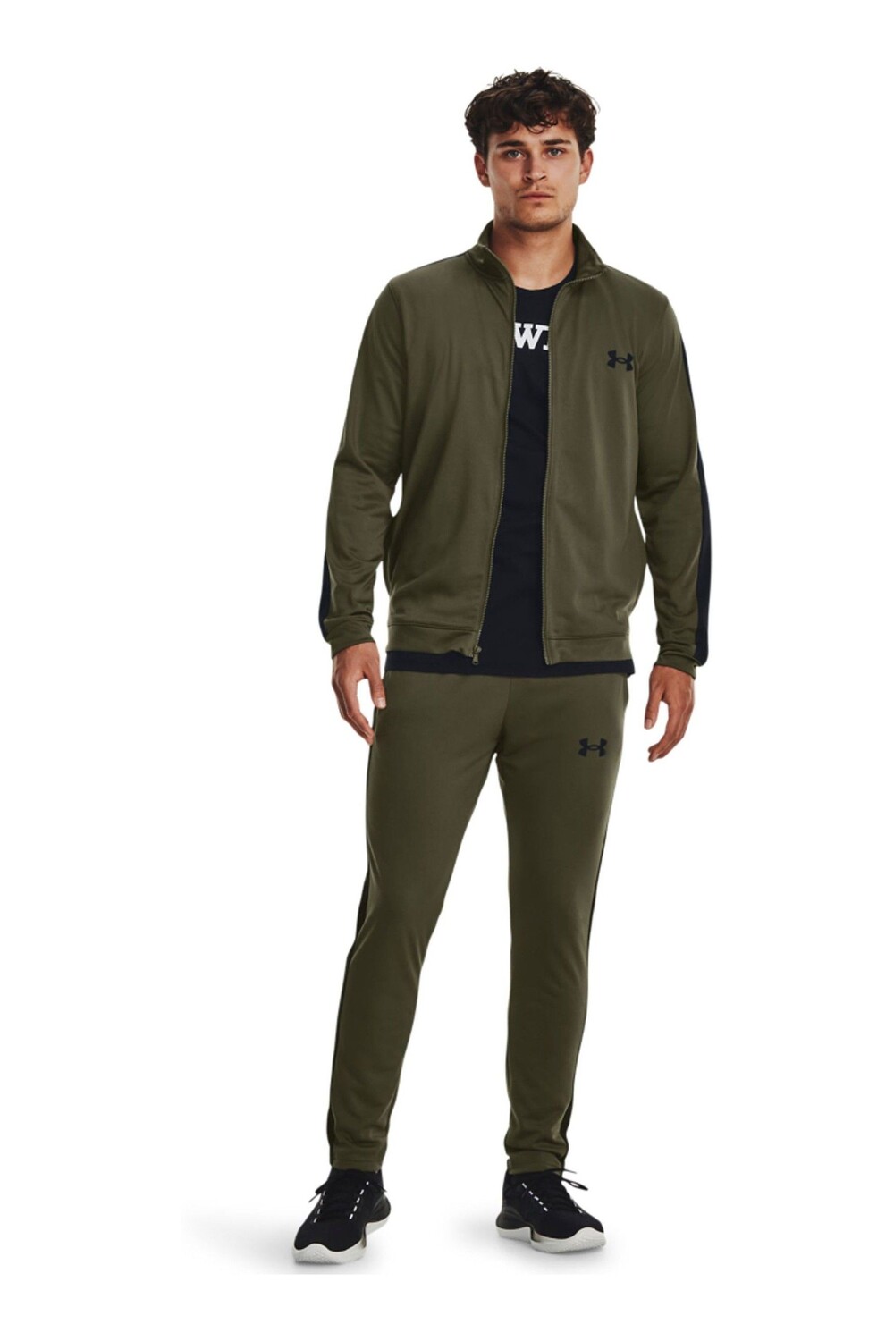 

Зеленый вязаный спортивный костюм Under Armour, зеленый