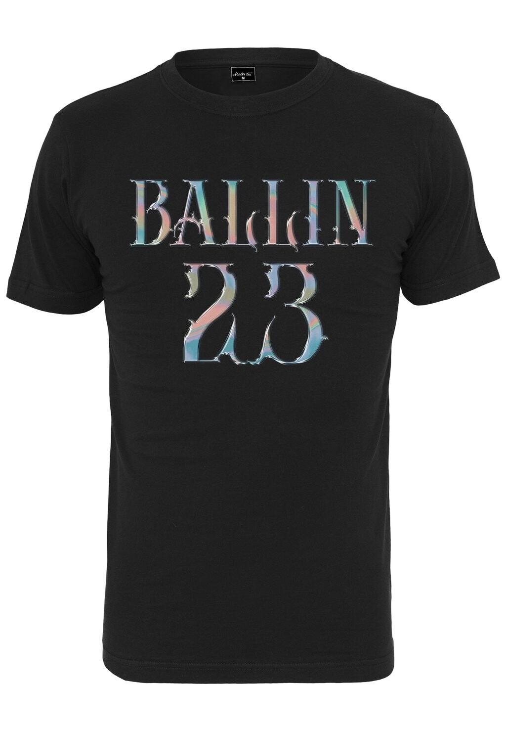 

Футболка с принтом SHINING BALLIN 23 Mister Tee, черный