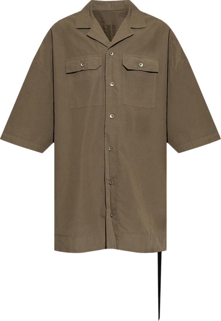 Рубашка Rick Owens DRKSHDW Magnum Tommy 'Dust', коричневый брюки rick owens tailored henna коричневый
