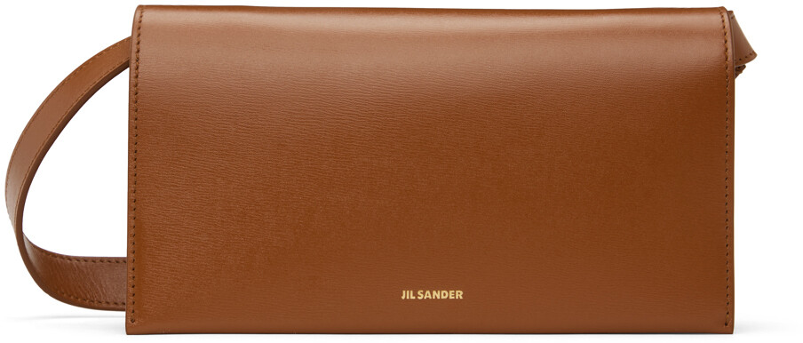 

Светло-коричневая сумка на весь день Jil Sander