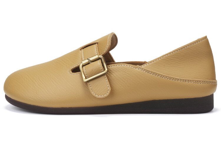 

Туфли женские повседневные Women's Casual Shoes Women's Low-Top Oms, коричневый
