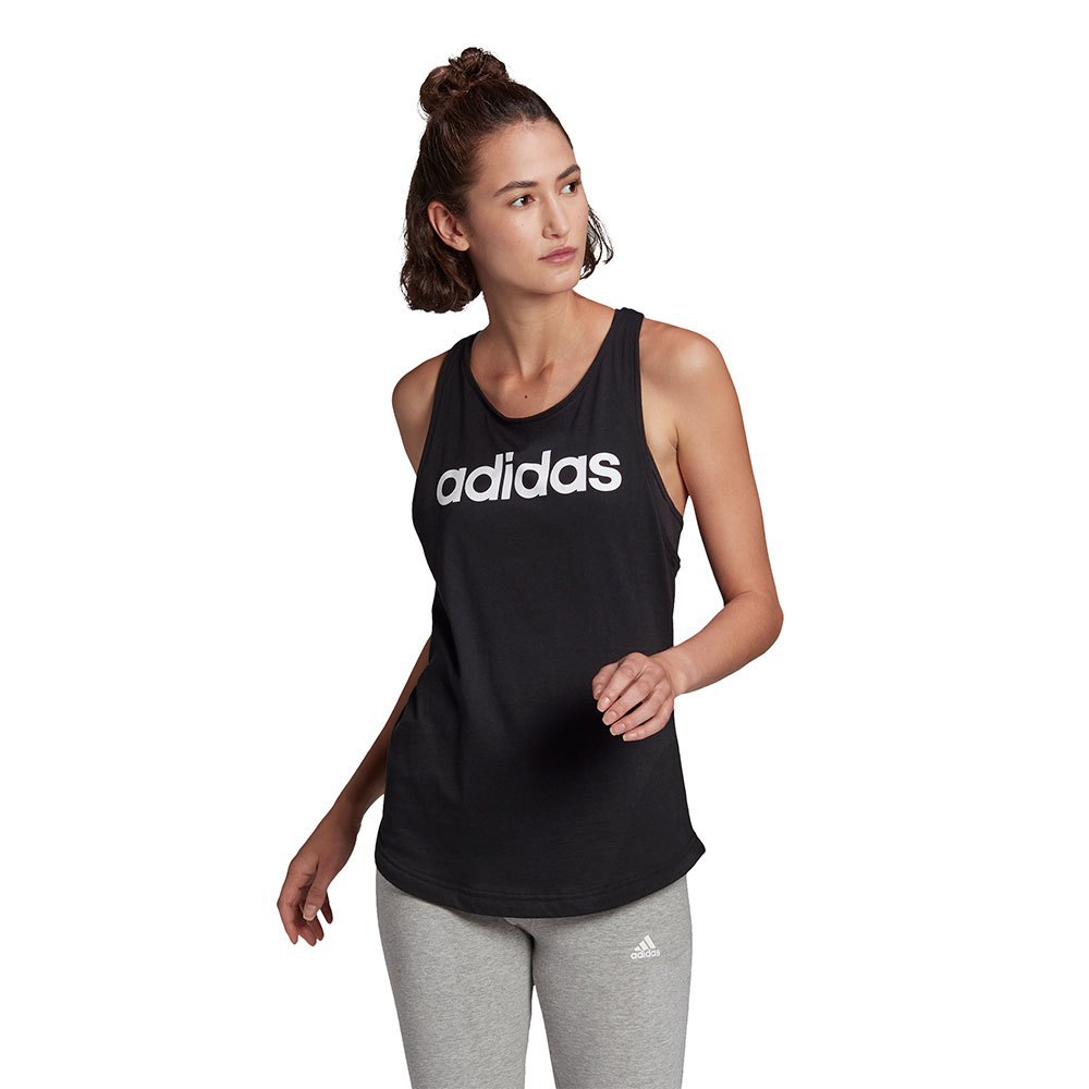 

Футболка без рукавов adidas Sportswear Essentials Loose Logo, черный