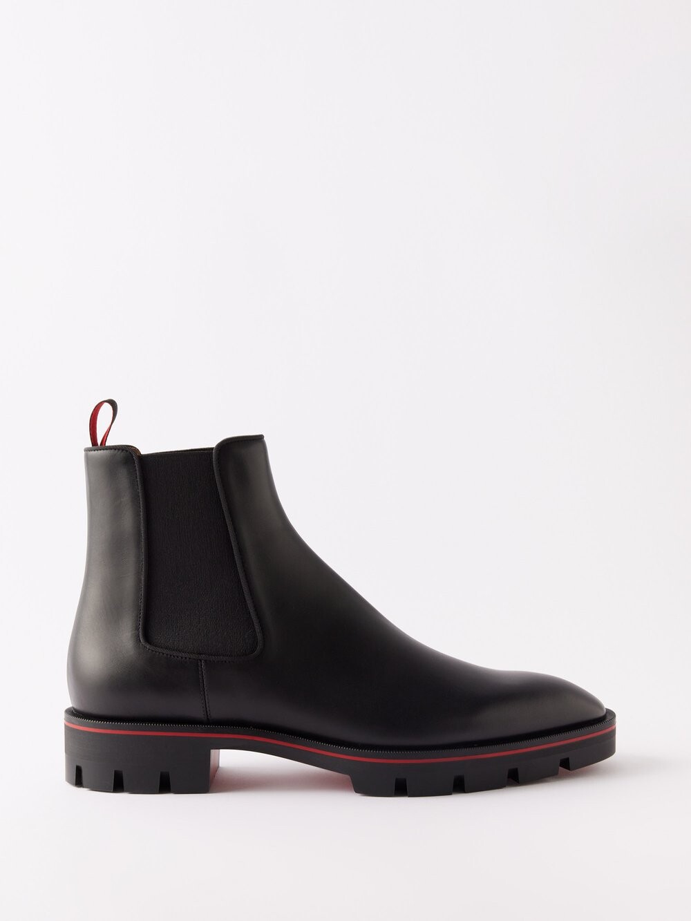 

Кожаные ботинки челси alpinosol Christian Louboutin, черный