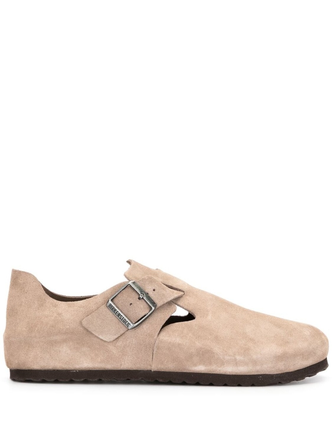 

Birkenstock туфли с пряжками, нейтральный цвет