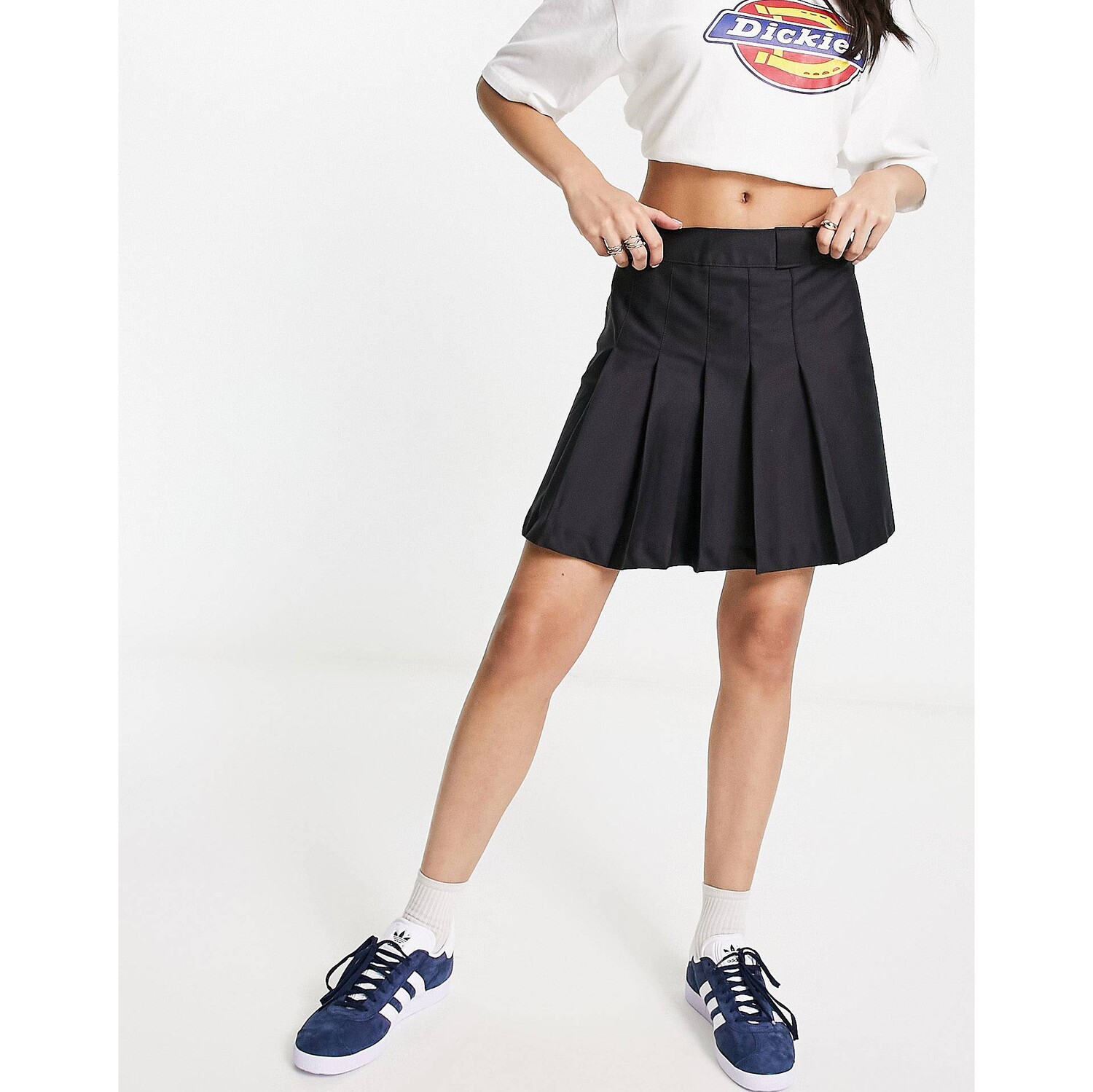 

Черная плиссированная юбка Dickies elizaville
