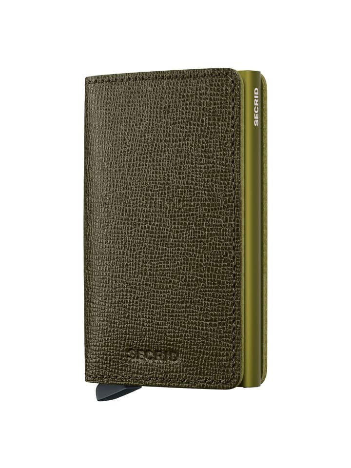 

Кошелек Secrid Crisple Slimwallet RFID 68 cm, цвет kelp