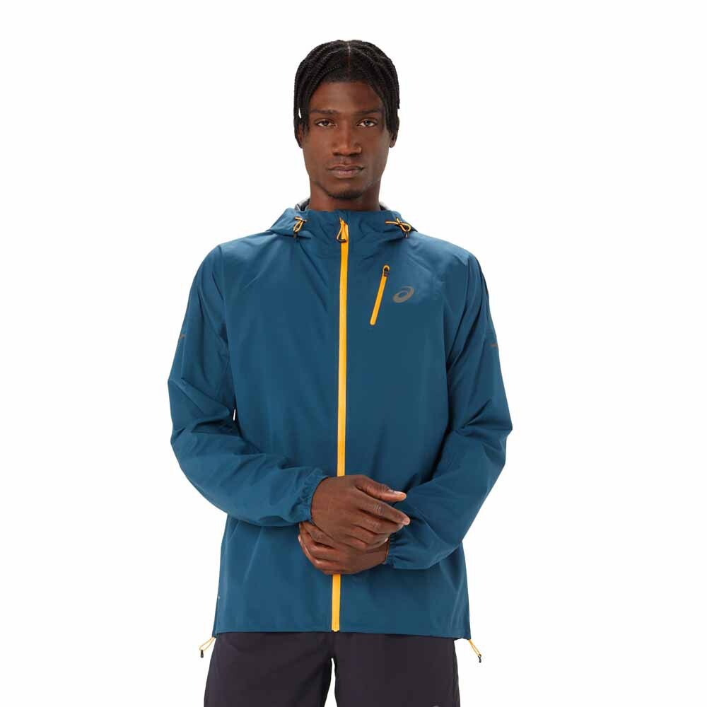 

Куртка Asics Fujitrail Waterproof, синий