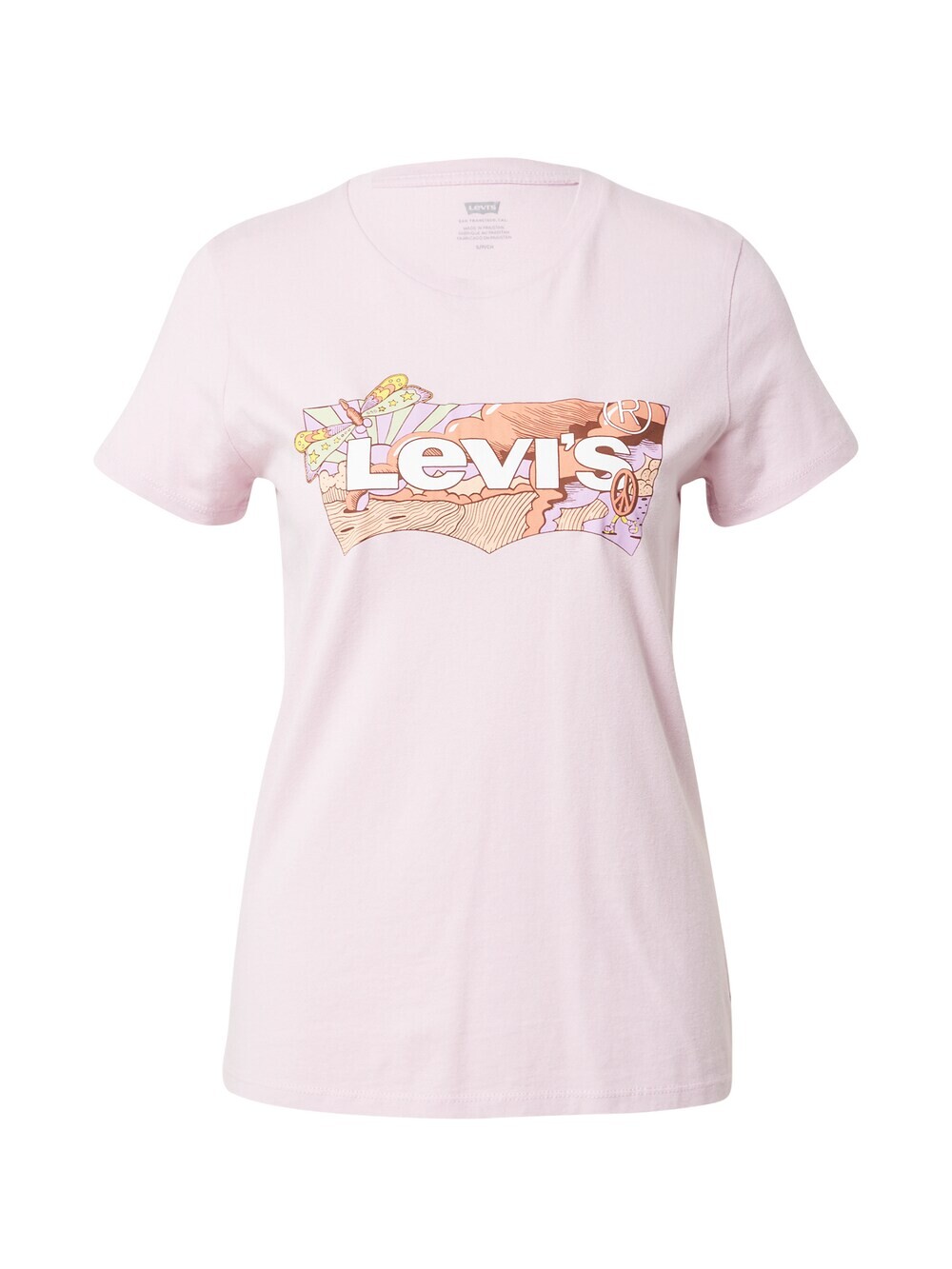 

Рубашка LEVIS THE PERFECT TEE GREENS, розовый