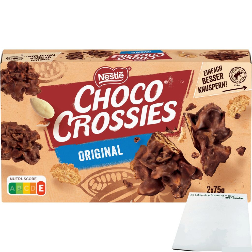 

Nestle Choco Crossies Classic (упаковка 150г) + блок усы USY