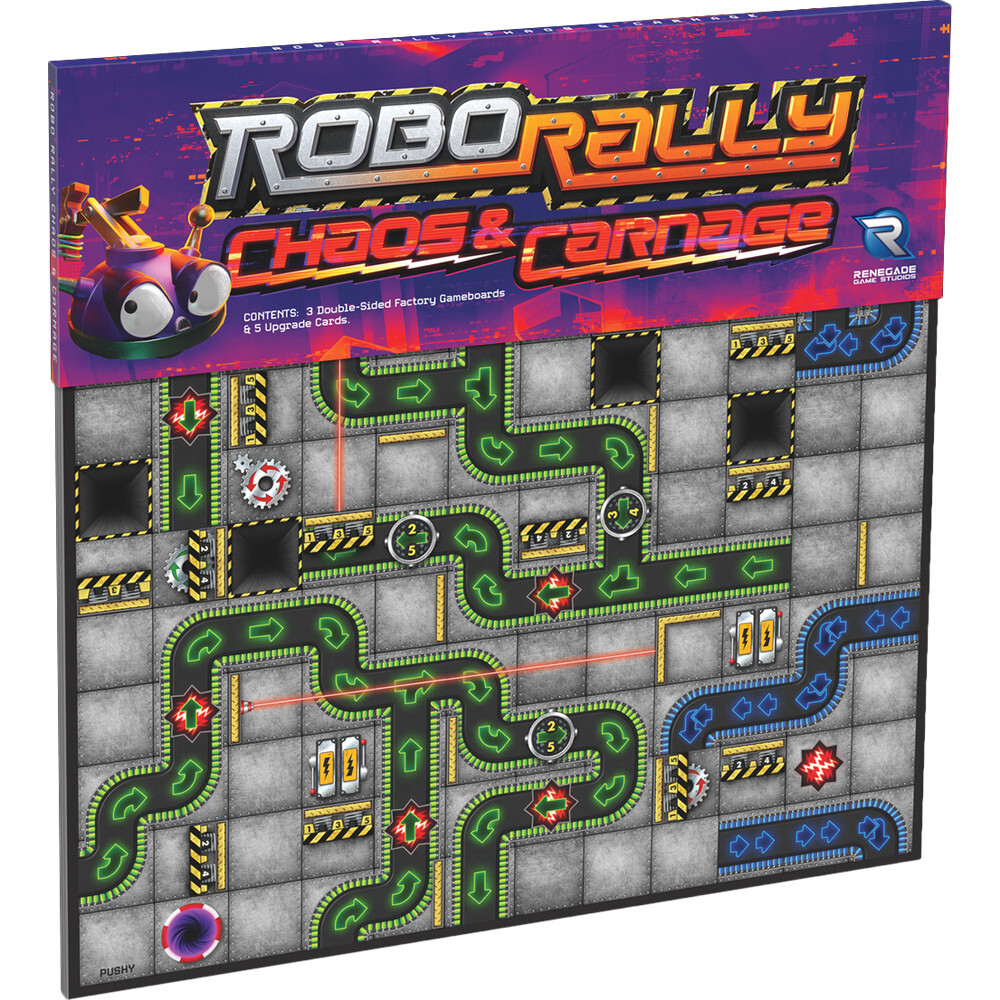 

Настольная игра Renegade Game Studios Robo Rally: Chaos & Carnage Expansion