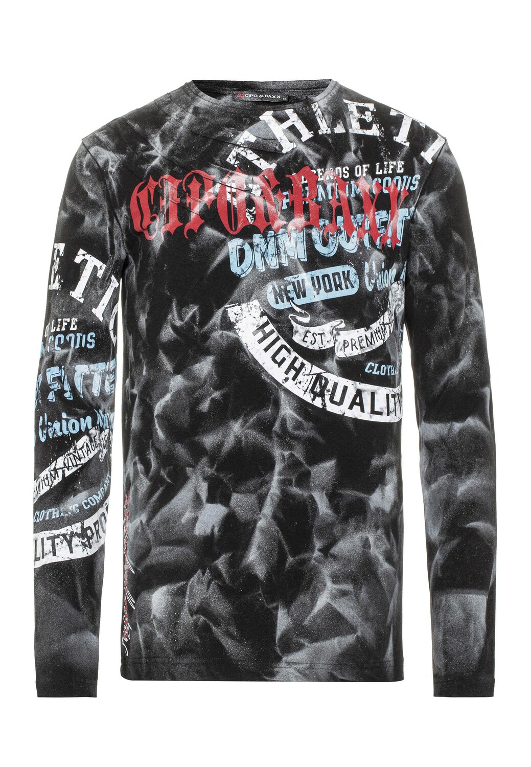 

Лонгслив Cipo & Baxx Sweatshirt, черный