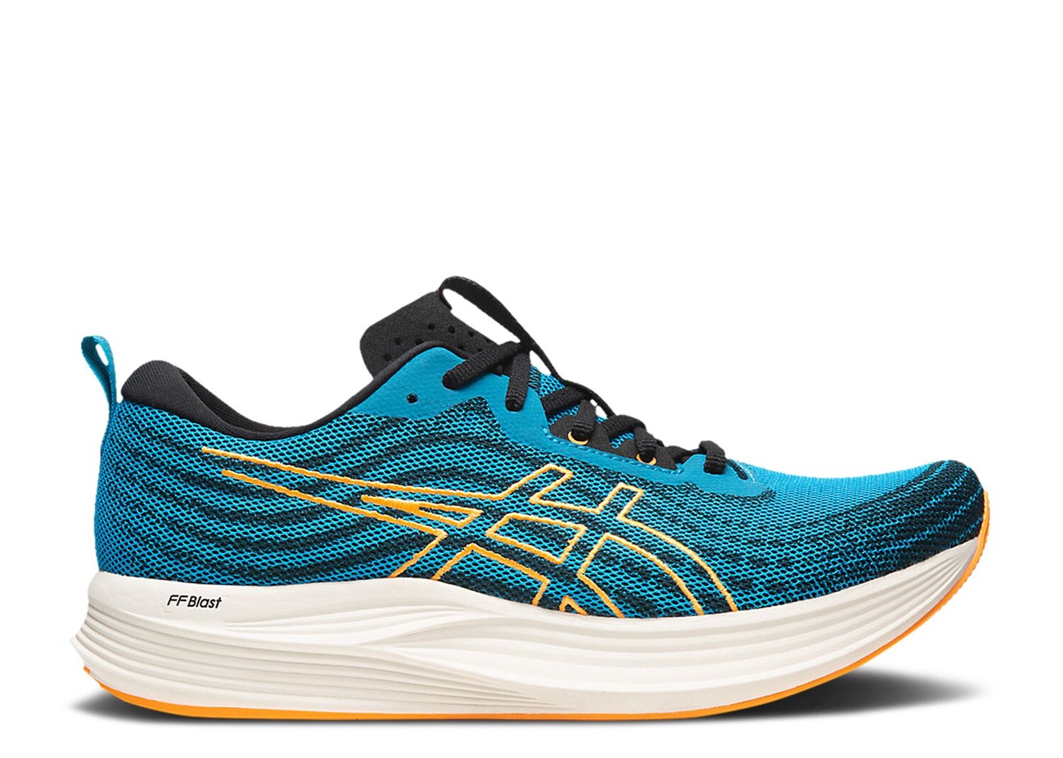 Кроссовки ASICS Evoride Speed 'Island Blue Orange Pop', синий