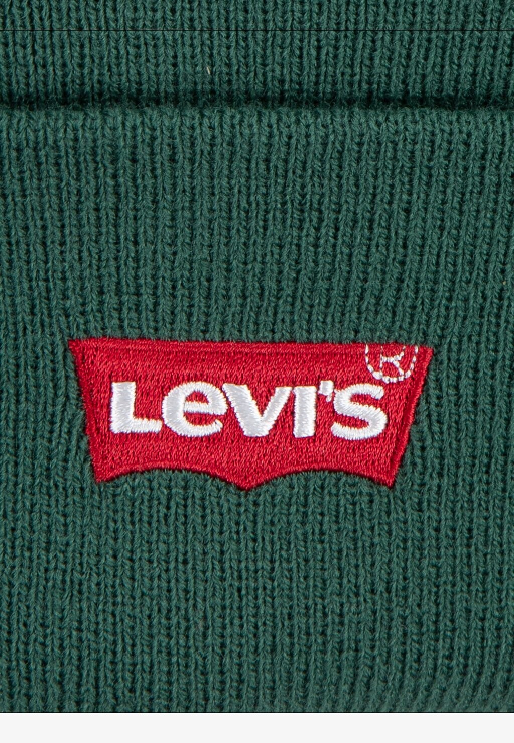 

Кепка LAN CORE BATWING BEANIE UNISEX Levi's, темно-зеленый