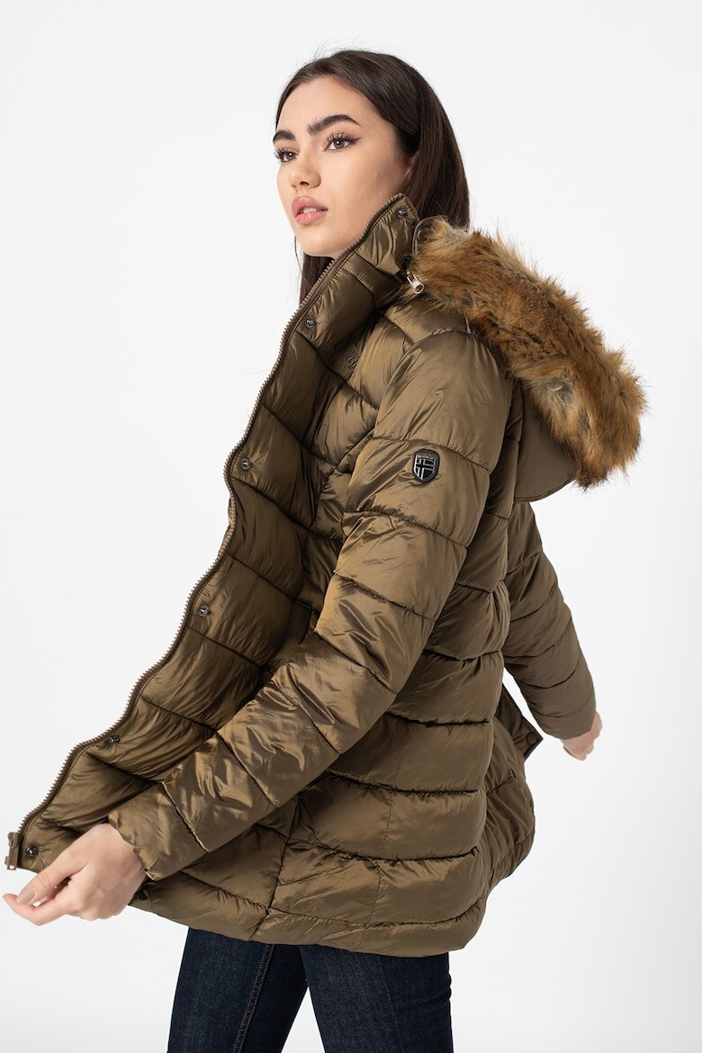 

Adela зимняя утепленная куртка с капюшоном Geographical Norway, зеленый