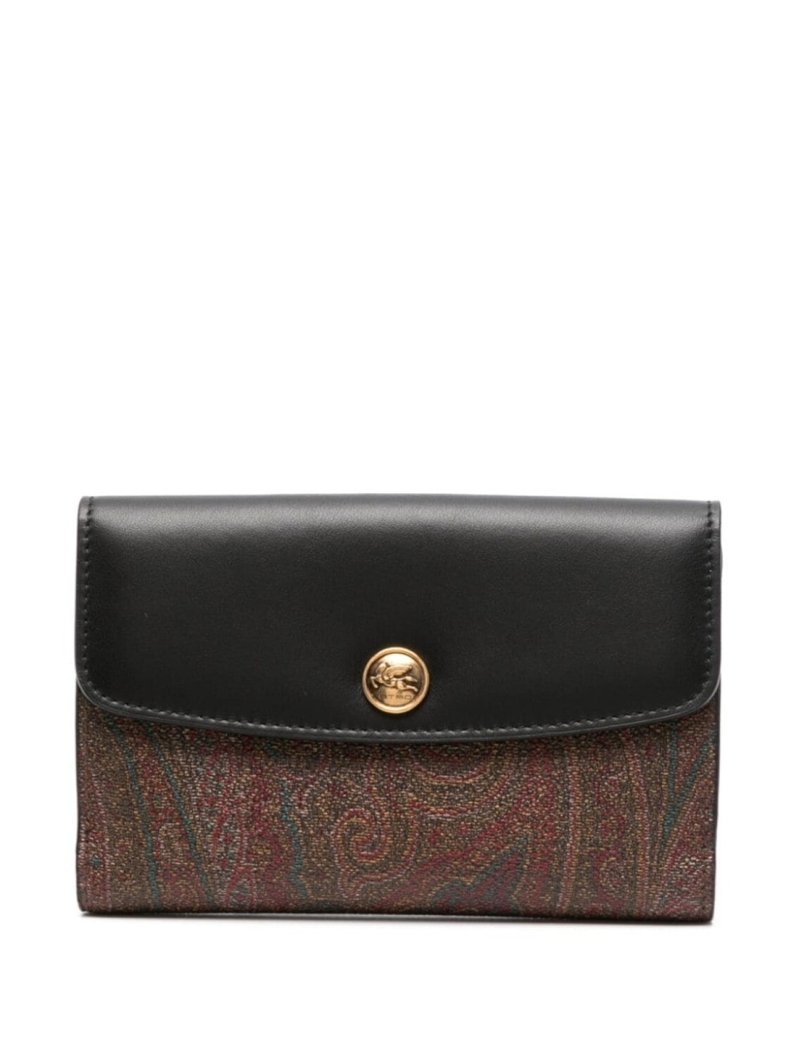 

ETRO кошелек Essential с принтом пейсли, черный