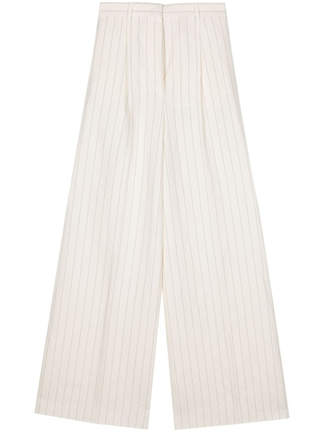 

Max Mara широкие брюки Giuliva в тонкую полоску, нейтральный цвет