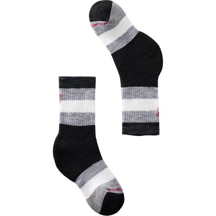

Носки в полоску с полной подушкой — детские Smartwool, черный