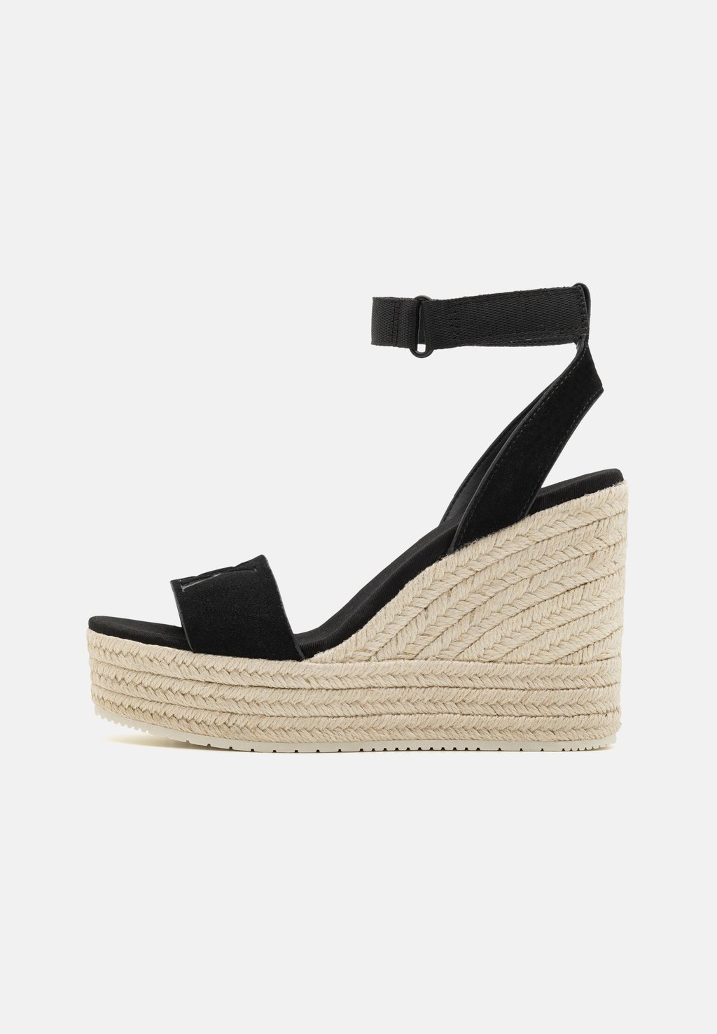 

Сандалии на высоком каблуке WEDGE Calvin Klein Jeans, цвет black