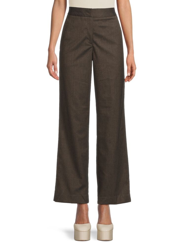 

Широкие брюки с высокой посадкой Rd Style, цвет Charcoal Brown