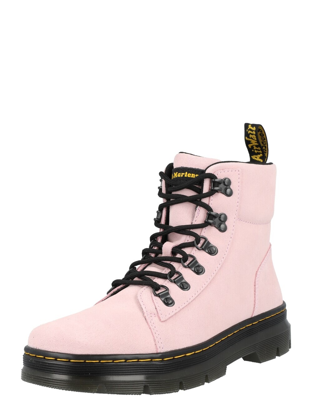 

Ботильоны на шнуровке Dr. Martens Combs, розовый
